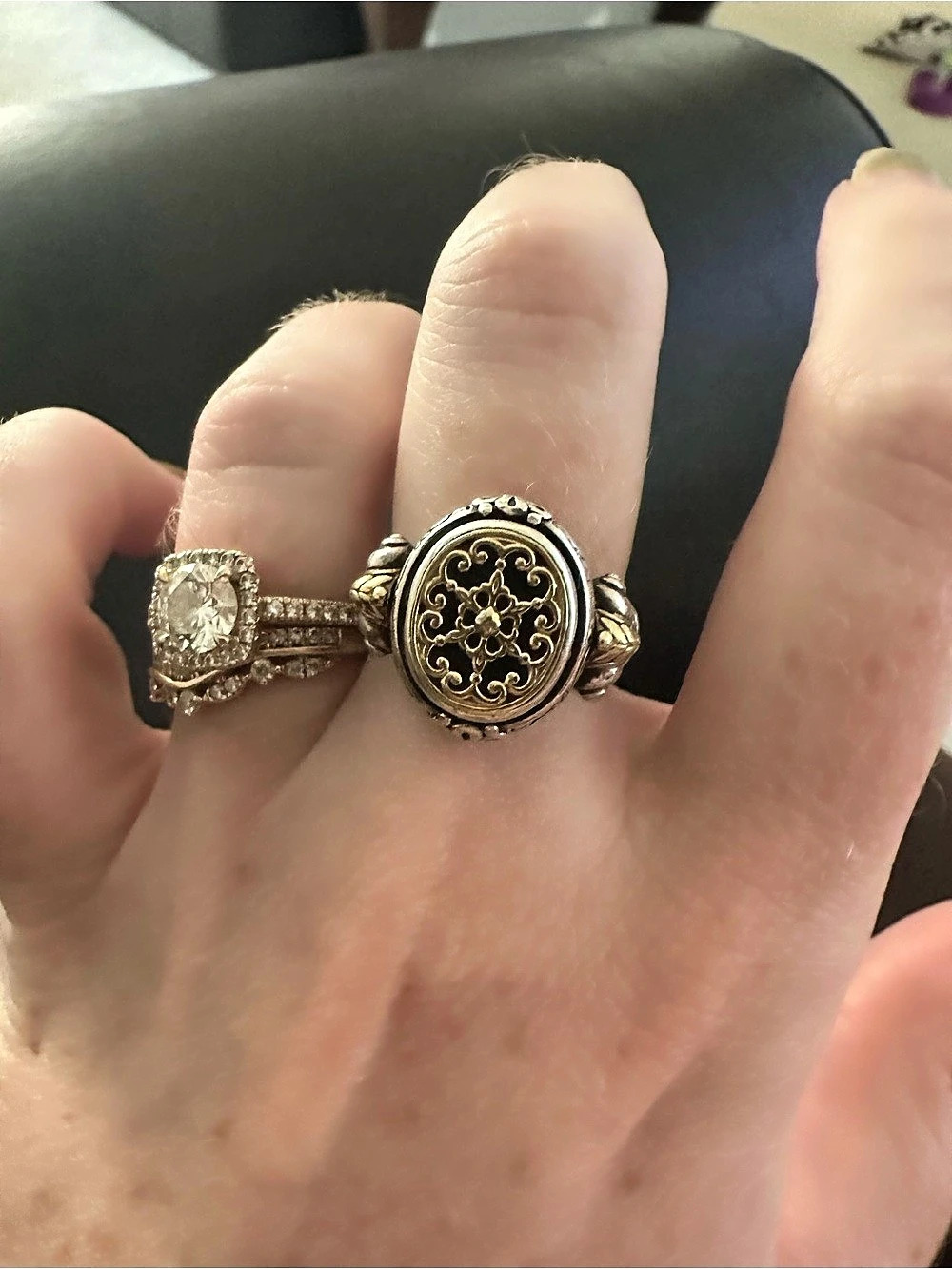 Konstantino Onyx Ring